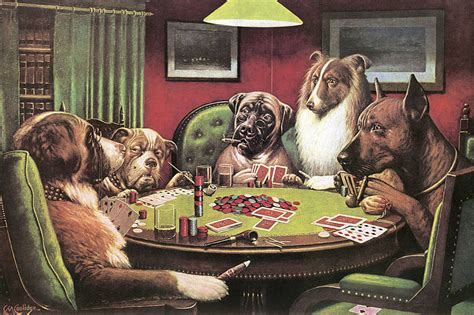 cachorros jogando poker|cassius marcellus coolidge.
